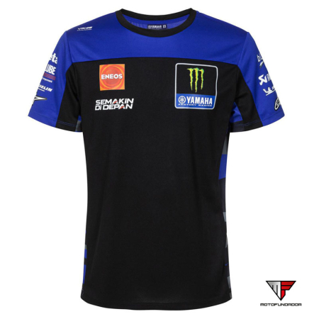 T-Shirt Réplica Monster Energy Yamaha MotoGP Team 2023