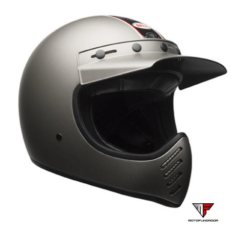 Capacete Bell Moto-3 Independente Titanio 58-59 T-M