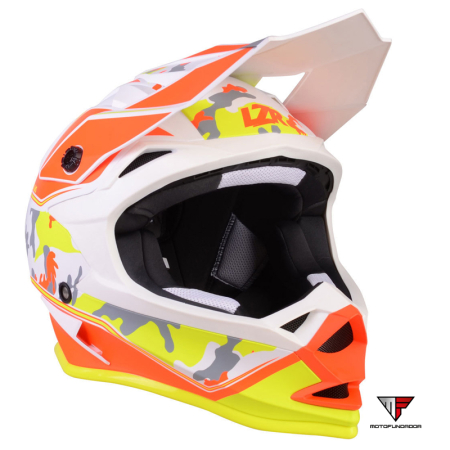 CAPACETE LAZER OR1 URBAN CAMO RED/WT/YL T-M