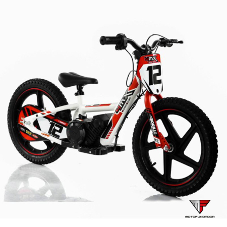 Bicicleta Electrica E-Fun 4MX 16 Vermelha