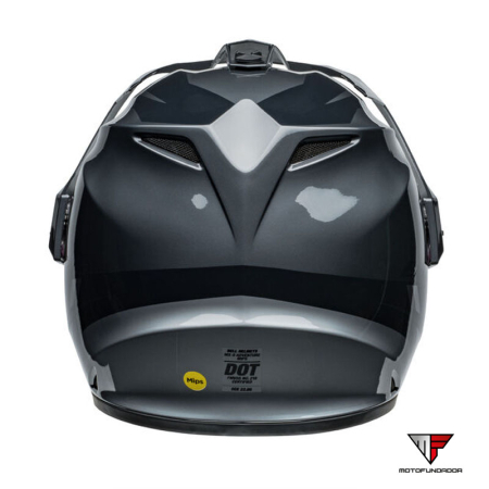 Capacete BELL MX-9 Adventure MIPS Helmet - Alpine Gloss Charcoal Cinza