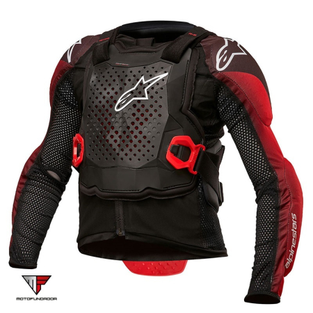 Colete Integral Criança Alpinestars Bionic Tech Preto / branco / Vermelho