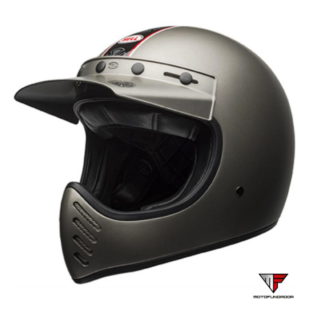 Capacete Bell Moto-3 Independente Titanio 58-59 T-M