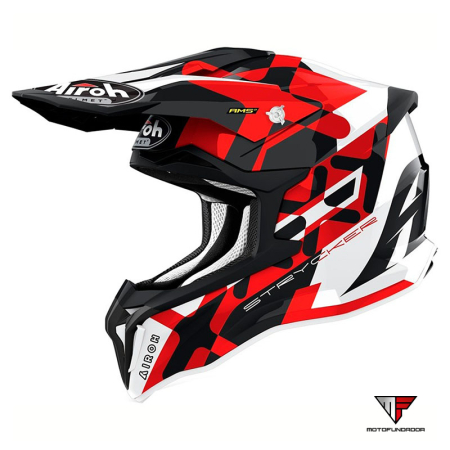 Capacete Airoh Strycker XXX MX Red 