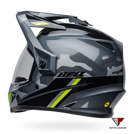 Capacete BELL MX-9 Adventure MIPS Helmet - Alpine Gloss Met Gray/Camo