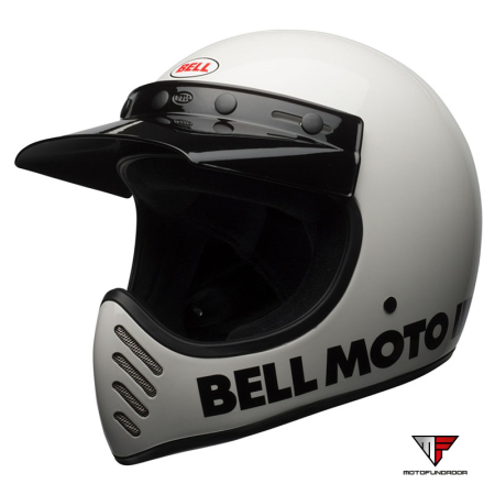 Capacete Bell Moto-3 Classic - Gloss white