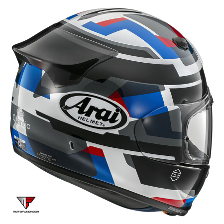 Capacete Arai Quantic Abstract - Blue