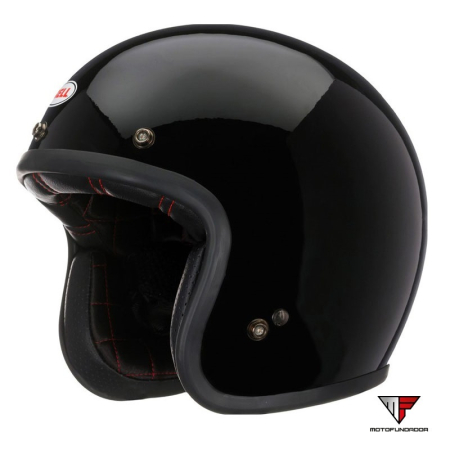 Capacete Bell Custom 500 Preto Brilho