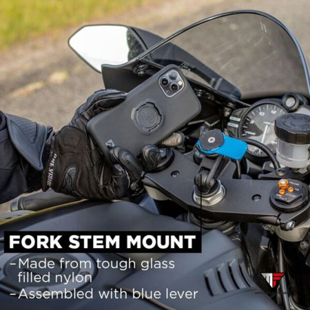 Quad Lock Motorcycle Fork Stem Mount