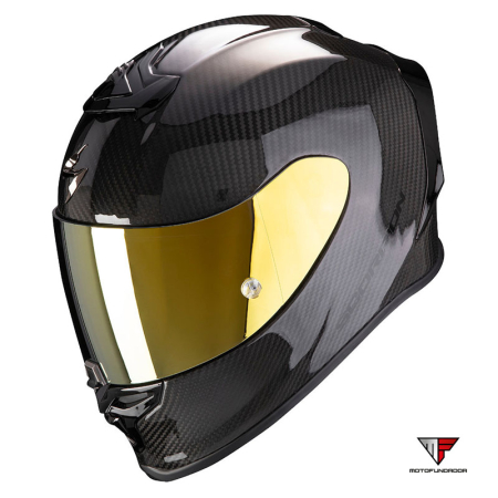 Capacete Scorpion EXO-R1 Evo Carbon Air Solid (ECE22-06) - Preto 