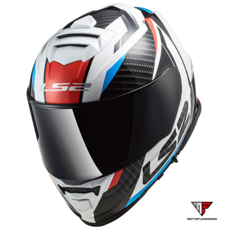 Capacete LS2 FF800 Storm II Racer - Azul / Vermelho