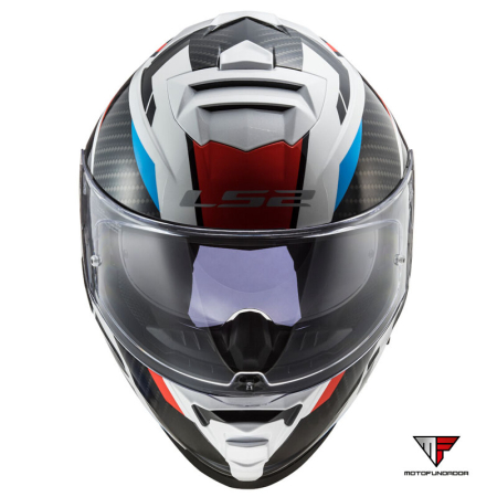 Capacete LS2 FF800 Storm II Racer - Azul / Vermelho