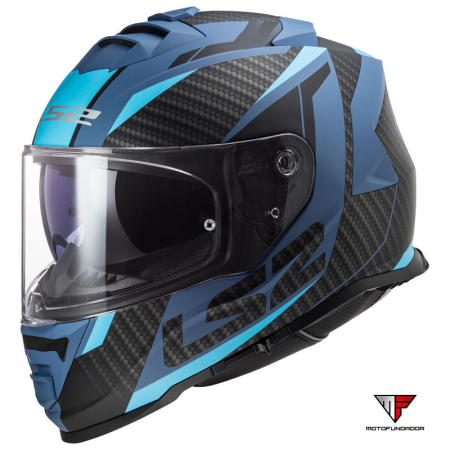 Capacete LS2 FF800 Storm II Racer - Azul Mate