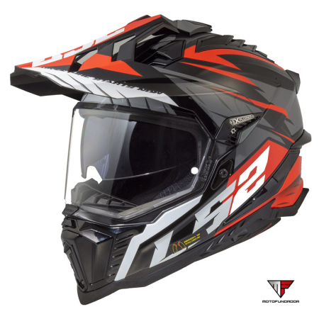 Capacete LS2 MX701 Explorer Carbon Spire