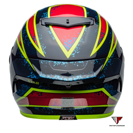 Capacete BELL Race Star DLX Flex Helmet - Xenon Gloss Red/Silver