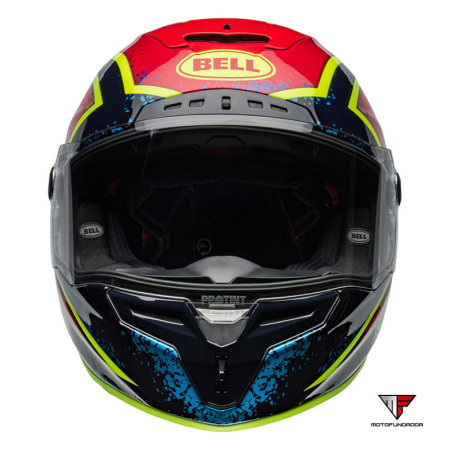 Capacete BELL Race Star DLX Flex Helmet - Xenon Gloss Red/Silver