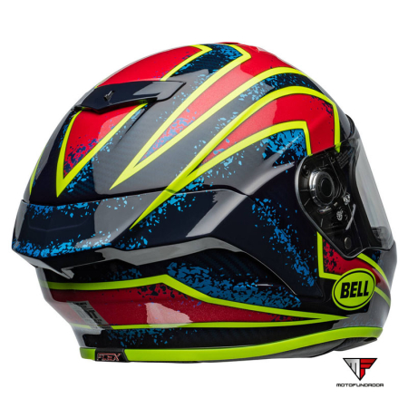 Capacete BELL Race Star DLX Flex Helmet - Xenon Gloss Red/Silver