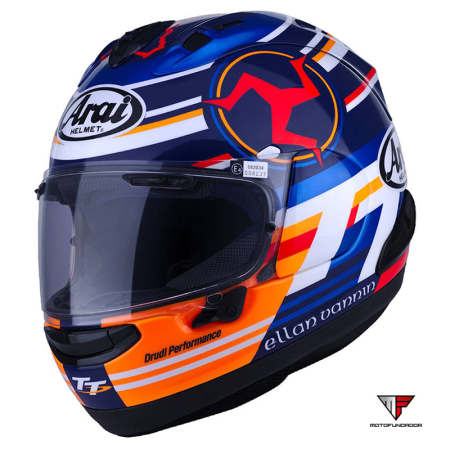 Capacete ARAI RX-7V Evo TT Isle Off Man ´24