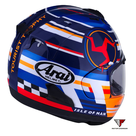 Capacete ARAI RX-7V Evo TT Isle Off Man ´24