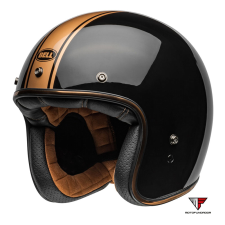 Capacete Bell Custom 500 - Rally Gloss Black Bronze