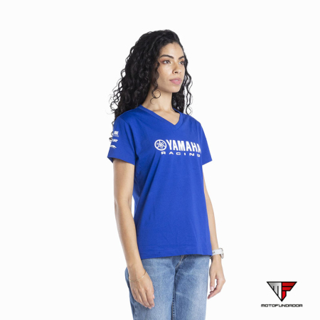 T-Shirt Yamaha Paddok Blue 2024 Gamar