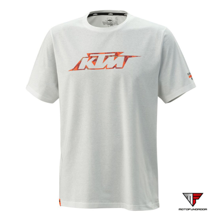 T-SHirt KTM Camo Tee Branca