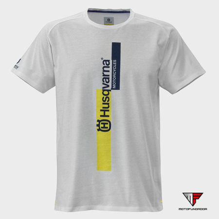 T-Shirt Husqvarna Authentic Tee Withe - S