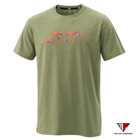 T-Shirt KTM Camo Tee Gren Melange