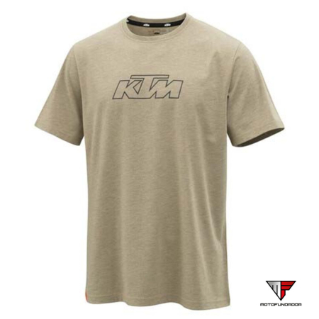 T-Shirt  KTM Essential Tee Sand Melange