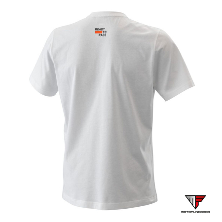 T-Shirt Ktm Pure Racing Tee White - S