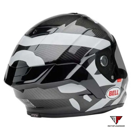 Capacete BELL Race Star DLX - Hello Cousteau Equidae Matte Gloss Black/Gray