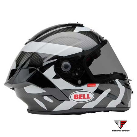 Capacete BELL Race Star DLX - Hello Cousteau Equidae Matte Gloss Black/Gray