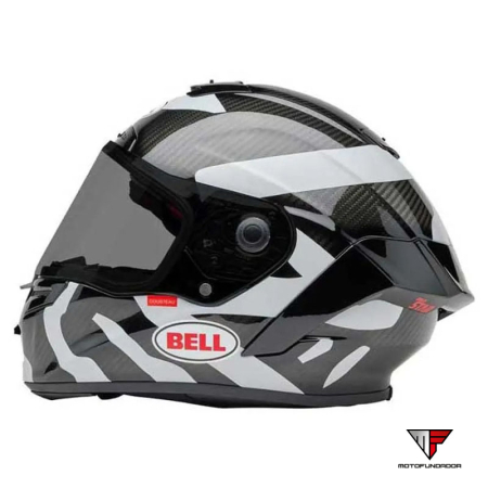 Capacete BELL Race Star DLX - Hello Cousteau Equidae Matte Gloss Black/Gray