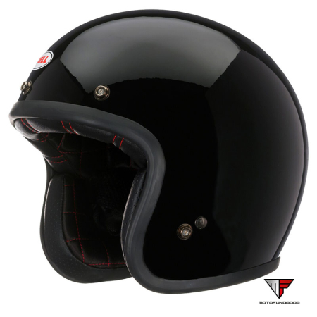 Capacete Bell Custom 500 - Preto Brilhante