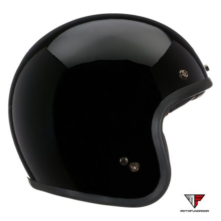 Capacete Bell Custom 500 - Preto Brilhante