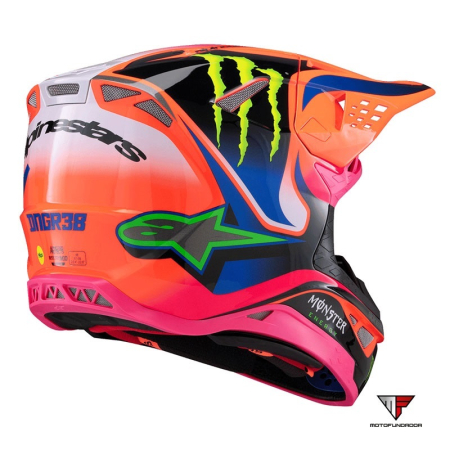 Capacete Alpinestars S-M10 TLD Deegan (ECE22.06)