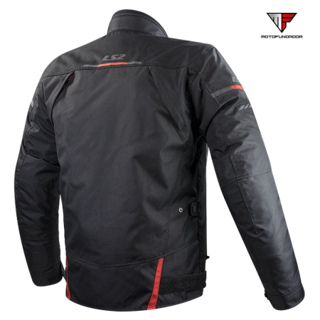 Casaco LS2 Endurance Homem Preto / Vermelho