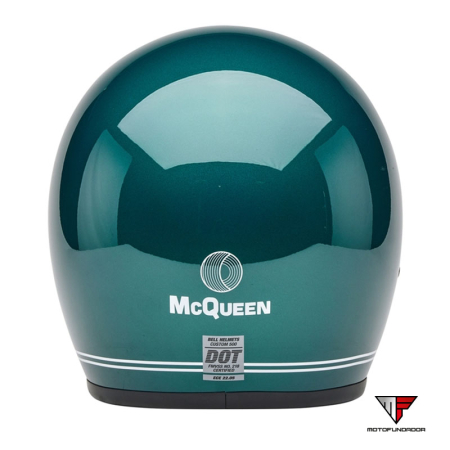 Capacete BELL Custom 500 - Steve McQueen Riverside Metallic Green