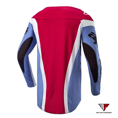 Camisola Alpinestars Techstar Ocuri Azul / Vermelho / Branco