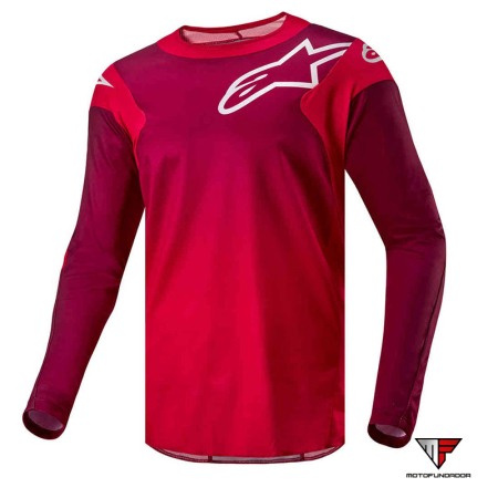 Camisola Alpinestars Racer Hoen - Vermelho / Burg