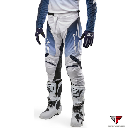 Calças Alpinestars Racer Hoen - Branco / Azul