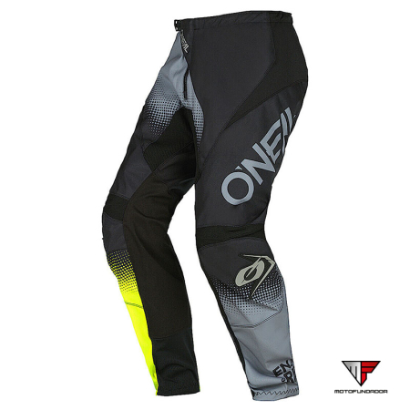 Calças Oneal Element Racewear V.22 - Black/Grey/Yell