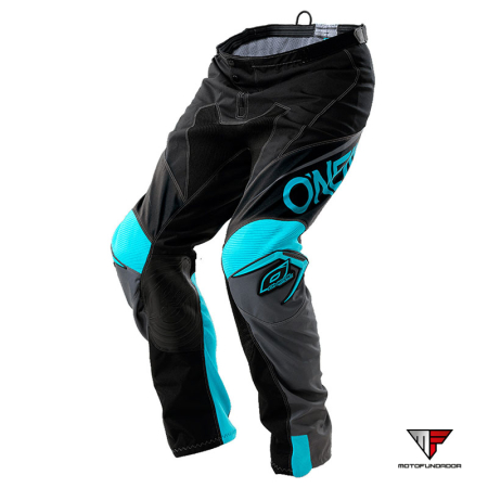 Calças Oneal Mayhem Lite Blocker - Black/Gray/Teal