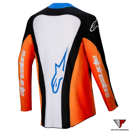 Camisola Alpinestars Techstar Melt - Laraja / Azul