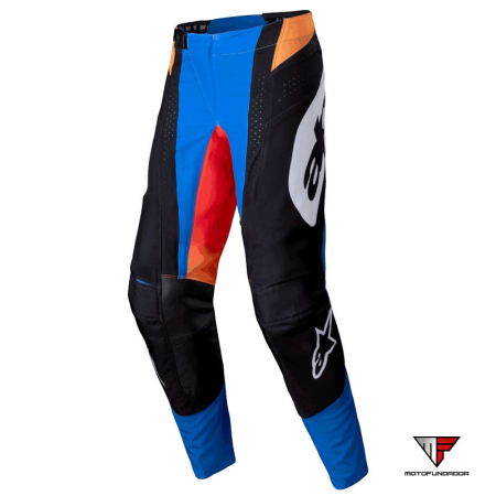 Calça Alpinestars Techstar Melt - Laranja / Azul