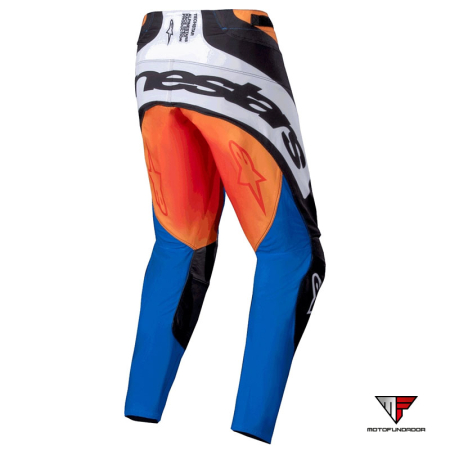 Calça Alpinestars Techstar Melt - Laranja / Azul