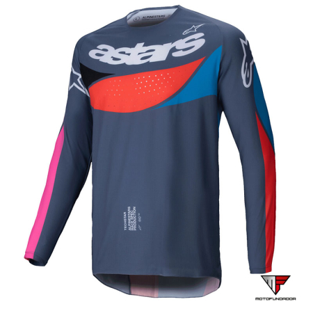 Camisola Alpinestars Techstar Dreem - Cinza / Multicolor