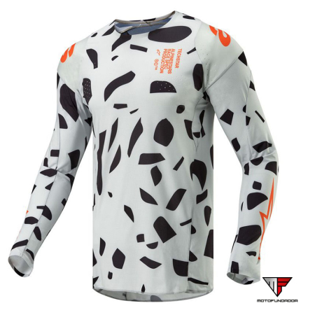 Camisola Alpinestars Techstar Rantera Cinza / Camo