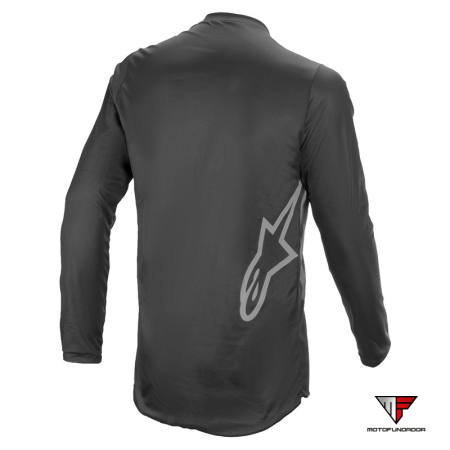 Camisola Alpinestars Fluid Graphite - Preto / Cinza