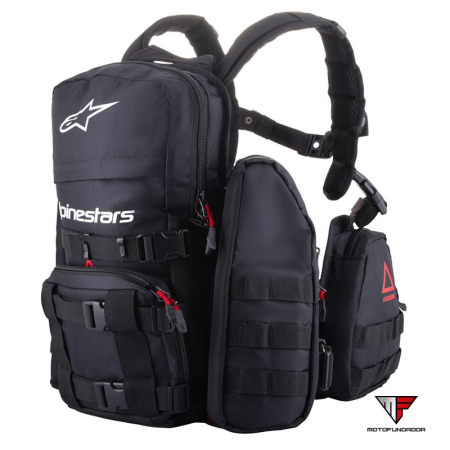 Mochila Alpinestars Techdura - Preo / Branco